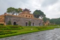 Imperial Citadel of Thang Long in Hanoi Royalty Free Stock Photo